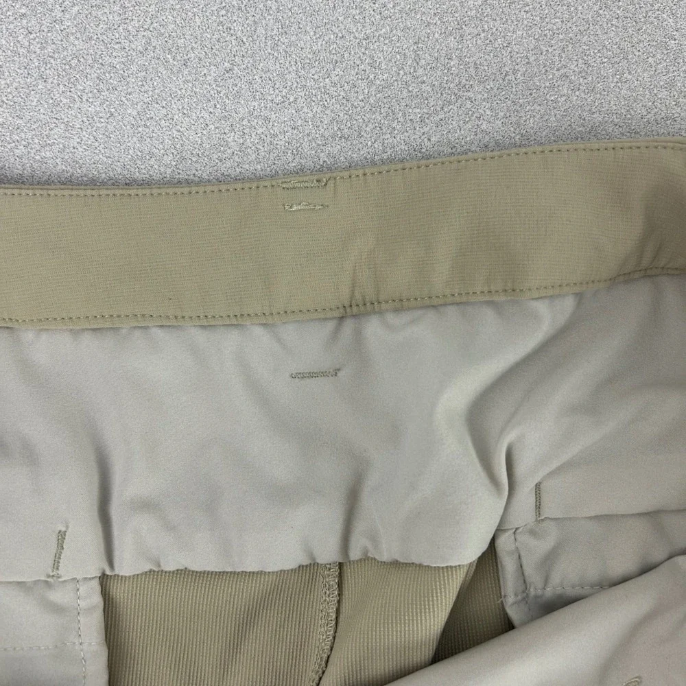 Lululemon ABC Pants 38x32 Mens‎ Khaki Slim Fit Technical Performance Golf Casual